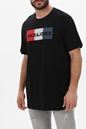 JACK & JONES-Ανδρικό t-shirt plus size JACK & JONES 12158505 JJECORP μαύρο