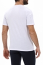 JACK & JONES-Ανδρικό t-shirt JACK & JONES 12228078 JCOLOGAN λευκό