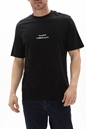 JACK & JONES-Ανδρικό t-shirt JACK & JONES 12230754 JORGROCERY μαύρο