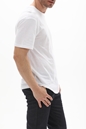 JACK & JONES-Ανδρικό t-shirt JACK & JONES 12234917 JPRBLAEASTWOOD λευκό