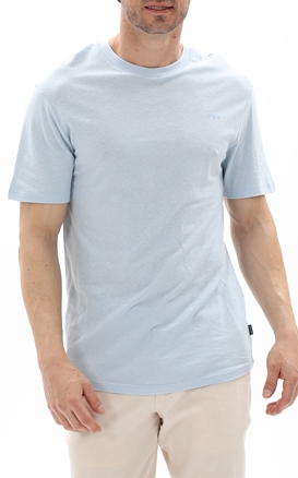 JACK & JONES-Ανδρικό t-shirt JACK & JONES 12234917 JPRBLAEASTWOOD γαλάζιο