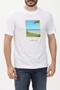 JACK & JONES-Ανδρικό t-shirt JACK & JONES 12235226 JORTULUM LANDSCAPE λευκό