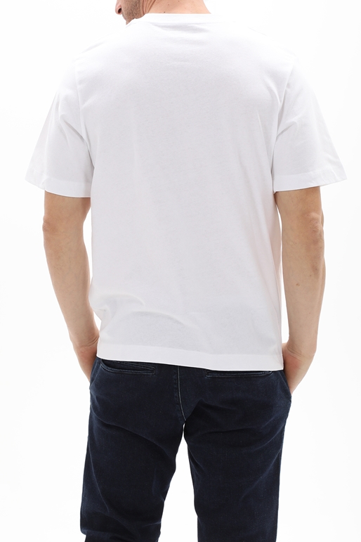JACK & JONES-Ανδρικό t-shirt JACK & JONES 12235257 JORWAVEPOP λευκό