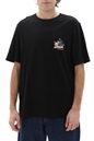 JACK & JONES-Ανδρικό t-shirt JACK & JONES 12235304 JORCABANA GRAPHIC μαύρο