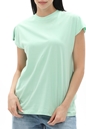 JJXX-Γυναικείο t-shirt JJXX 12200190 JXASTRID BOXY SL EVERY TEE JRS πράσινο