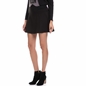 JUICY COUTURE-Γυναικεία φούστα KNT PONTE FLIRTY μαύρη