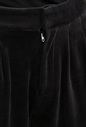 JUICY COUTURE-Γυναικείο παντελόνι φορμα VELOUR CROPPED JUICY COUTURE μαύρο