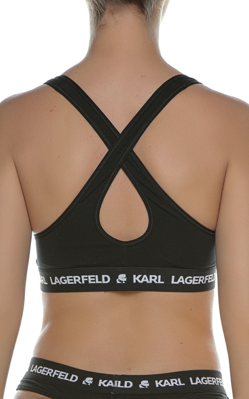 Karl Lagerfeld-Bustiera cu logo