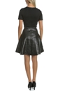 KARL LAGERFELD-Γυναικείο μίνι φόρεμα KARL LAGERFELD μαύρο
