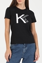 KENDALL + KYLIE-Γυναικείο t-shirt KENDALL + KYLIE ACTIVE LOGO V4 μαύρο