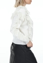 KOCCA-Γυναικείο πουλόβερ KOCCA RETANY λευκό