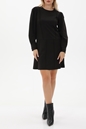 KOCCA-Γυναικείο mini φόρεμα KOCCA A21PAB5789AAUN1126 UBORO μαύρο