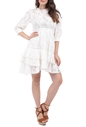 KOCCA-Γυνακείο mini φόρεμα KOCCA TEJAL λευκό