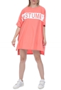 KOSTUMN1-Γυναικείο mini φόρεμα KOSTUMN1 ροζ