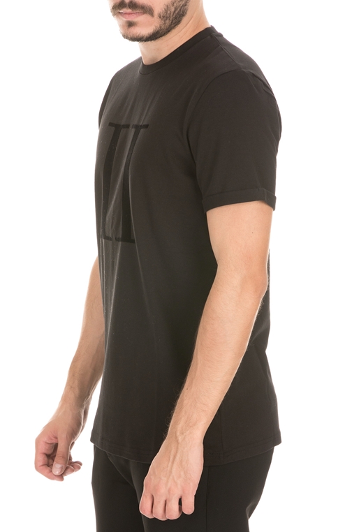 LES DEUX-Ανδρική κοντομάνικη μπλούζα LES DEUX ENCORE μαύρη