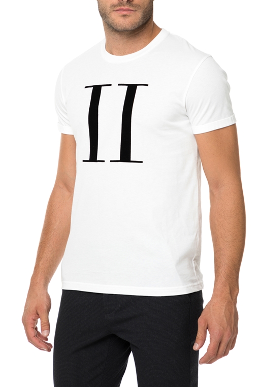 LES DEUX-Ανδρική κοντομάνικη μπλούζα Encore λευκή