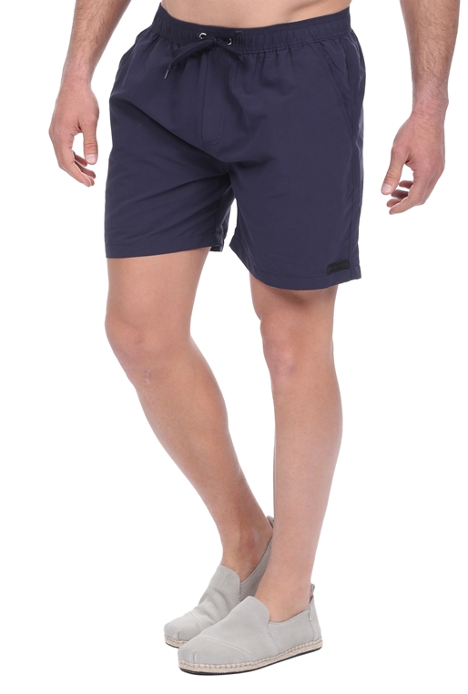 LES DEUX-Ανδρικό μαγιό σορτς LES DEUX Quinn Swim Shorts μπλε