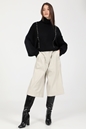 LILI SIDONIO-Γυναικείο πλεκτό πουλόβερ LILI SIDONIO YOUNG LADIES KNITTED SWEATER B μαύρο