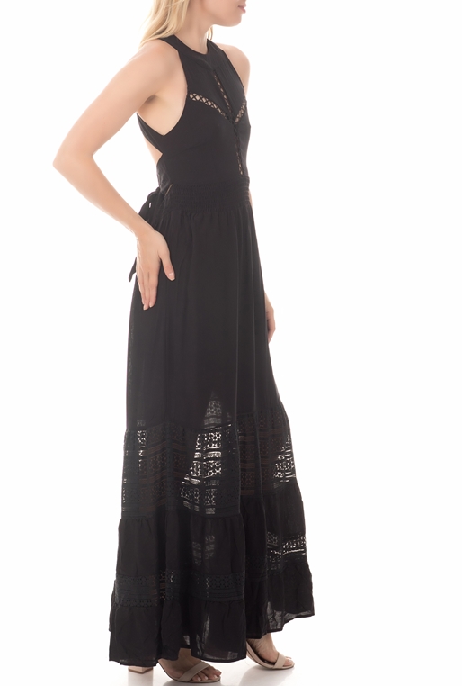 MOLLY BRACKEN-Γυναικείο μάξι φόρεμα MOLLY BRACKEN μαύρο