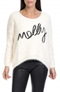 MOLLY BRACKEN-Γυναικείο πουλόβερ MOLLY BRACKEN εκρού        