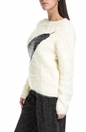MOLLY BRACKEN-Γυναικείο πουλόβερ MOLLY BRACKEN λευκό         