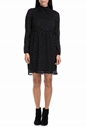 MOLLY BRACKEN-Γυναικείο φόρεμα MOLLY BRACKEN μαύρο-λευκό               