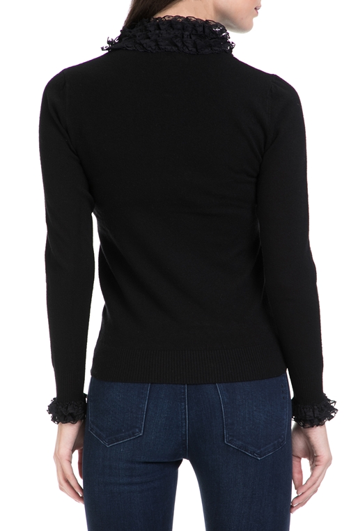 MOLLY BRACKEN-Γυναικείο πουλόβερ MOLLY BRACKEN μαύρο            