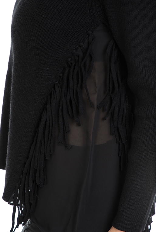 MOLLY BRACKEN-Γυναικείο πουλόβερ MOLLY BRACKEN μαύρο        