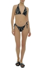 Michael Kors-Bikini cu snur si imprimeu palmier