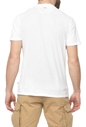 NAPAPIJRI-Ανδρική κοντομάνικη μπλούζα NAPAPIJRI λευκή 