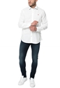 NAPAPIJRI-Ανδρικό μακρυμάνικο πουκάμισο NAPAPIJRI λευκό 