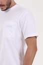 NAPAPIJRI-Ανδρικό t-shirt NAPAPIJRI S-MORGEX λευκό