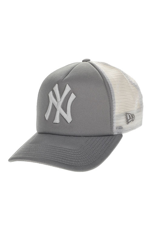 NEW ERA-Ανδρικό καπέλο New Era CLEAN TRUCKER γκρι-λευκό