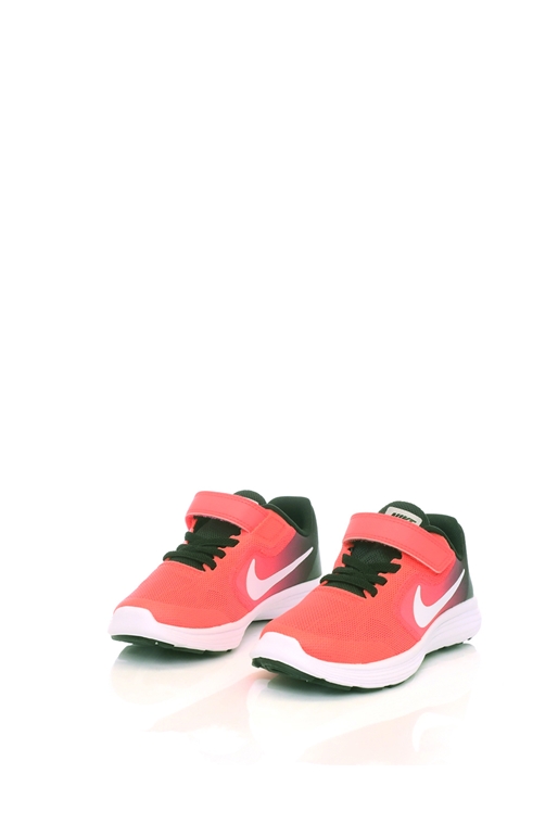 NIKE-Παιδικά αθλητικά παπούτσια NIKE REVOLUTION 3 (PSV) κόκκινα-μαύρα 