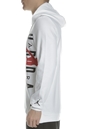 NIKE-Ανδρική φούτερ μπλούζα NIKE Jordan Jumpman Air Lightweight λευκή