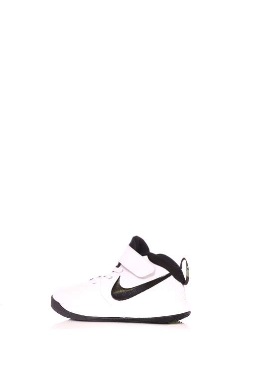 NIKE-Παιδικά παπούτσια basketball NIKE TEAM HUSTLE D 9 (PS) λευκά