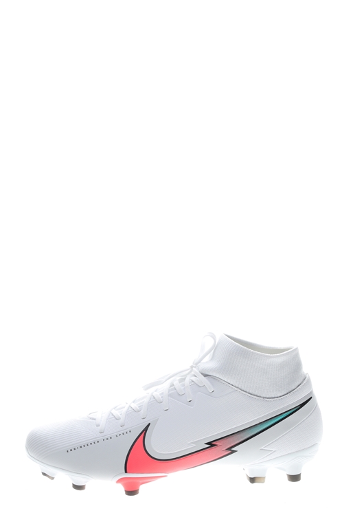 NIKE-Unisex παπούτσια football NIKE SUPERFLY 7 ACADEMY FG/MG λευκά