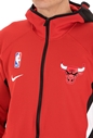 NIKE-Ανδρική ζακέτα NIKE Chicago Bulls Nike Therma κόκκινη