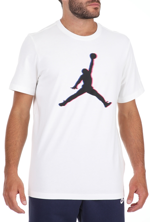 NIKE-Ανδρικό t-shirt NIKE JUMPMAN 23D λευκό