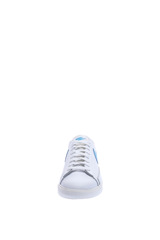 NIKE-Ανδρικά sneakers NIKE BLAZER LOW LEATHER λευκά-μπλε