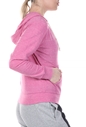 NIKE-Γυναικεία φούτερ ζακέτα NIKE NSW GYM VNTG HOODIE FZ ροζ