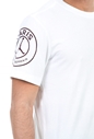 NIKE-Ανδρικό t-shirt NIKE M J PSG LOGO TEE λευκό