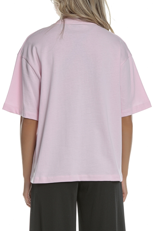 NIKE-Γυναικεία κοντομάνικη μπλούζα NIKE NSW SWSH  ροζ
