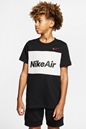 NIKE-Παιδική μπλούζα NIKE AIR TEE μαύρη