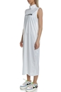 NIKE-Γυναικείο μακρύ φόρεμα NIKE CZ8282 W NSW DRESS AMD λευκό