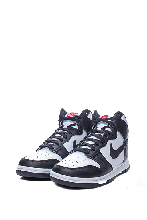 NIKE-Γυναικεία παπούτσια NIKE DUNK HIGH TOP RETRO λευκό-μαύρο