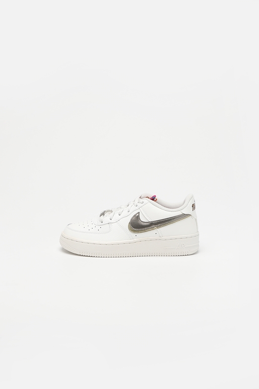 NIKE-Παιδικά sneakers NIKE DH9595 AIR FORCE 1 LV8 (GS) λευκά χρυσά