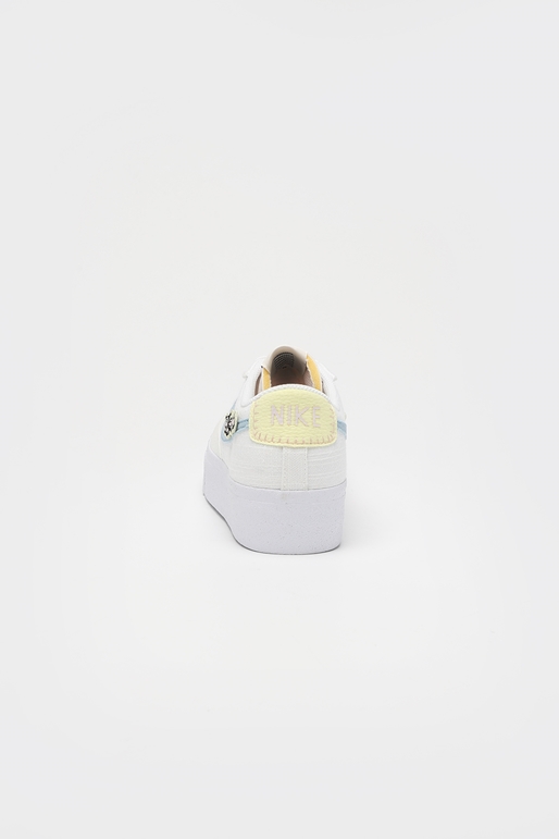 NIKE-Γυναικεία sneakers NIKE BLAZER LOW PLATFORM NEXT NATURE DJ6376 λευκά