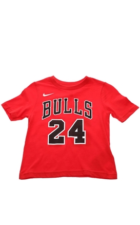 NIKE-Παιδικό t-shirt NIKE NBA ICON N&N TEE-BULLS-MARKKA κόκκινο