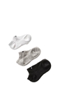 NIKE-Παιδικό σετ κάλτσες NΙKΕ PERF CUSH λευκό-γκρι-μαύρο 